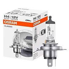 Osram Classic 3 Pin H4 12V 60/55W Halogen Single Headlight Globe